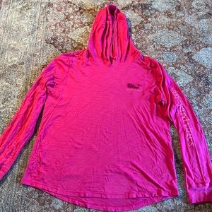 Vineyard Vine Hot Pink lightweight Hoody
